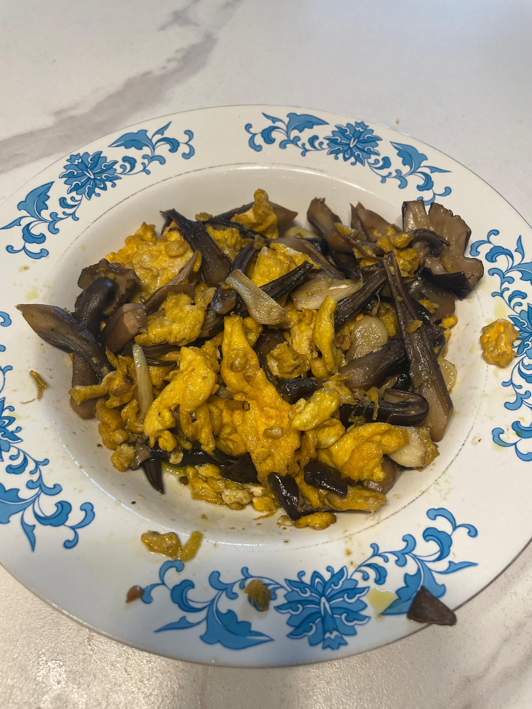 鸡纵菌炒鸡蛋·食鲜