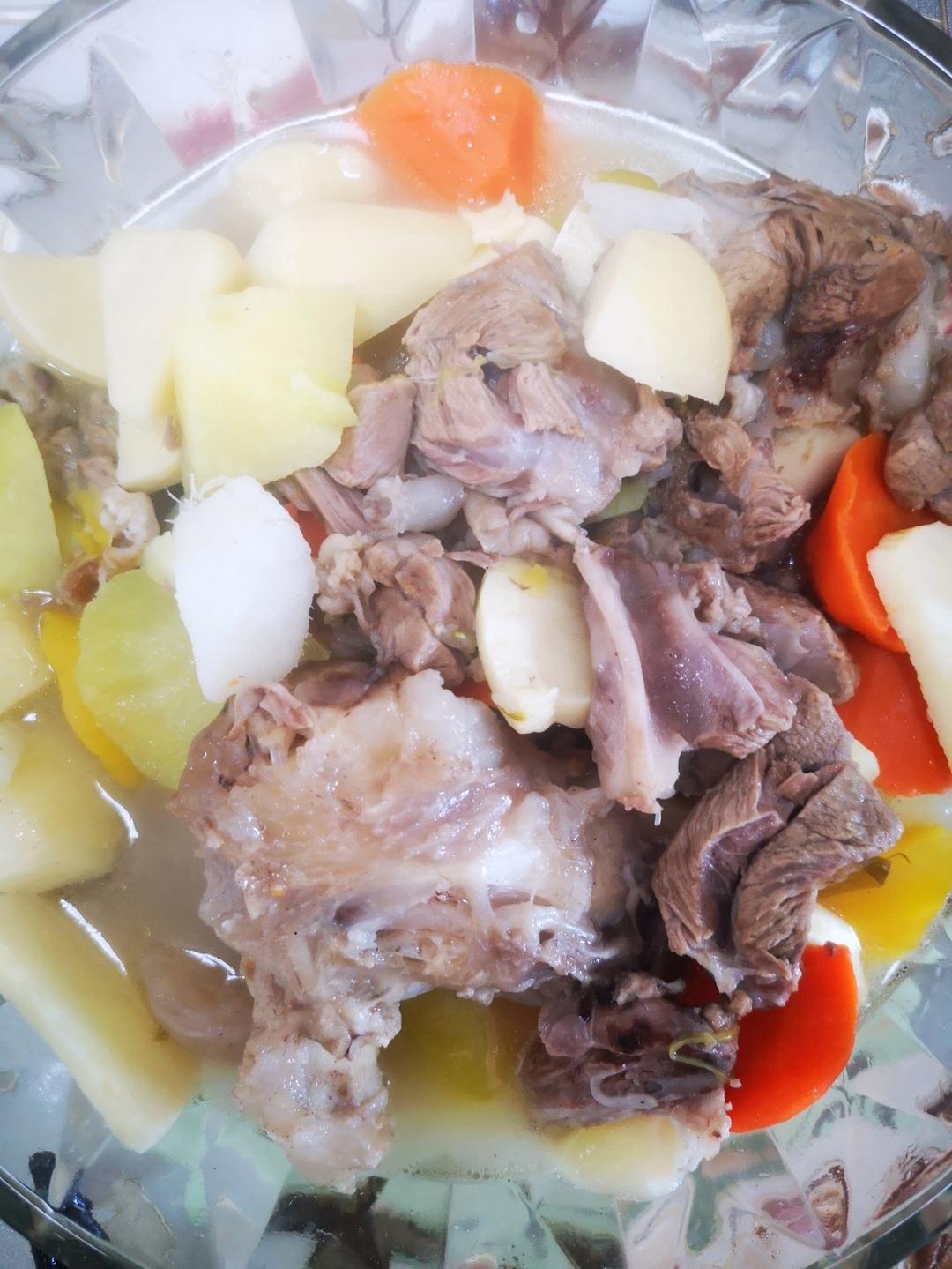 羊肉片汤（两吃方法）