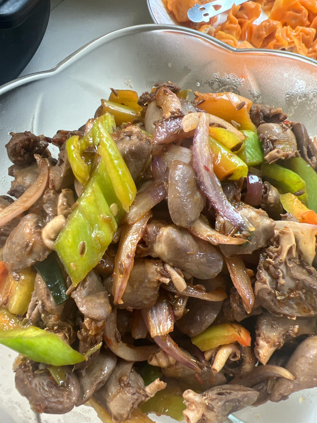 [原创] 比烧烤店还好吃的孜然鸡心