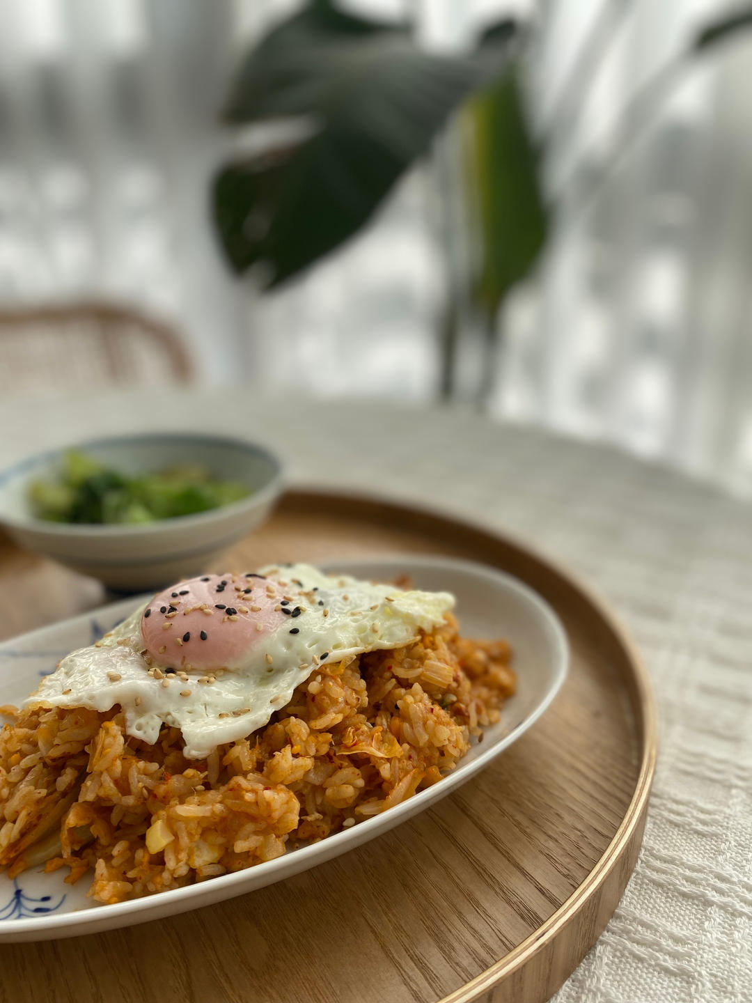 金枪鱼泡菜炒饭
