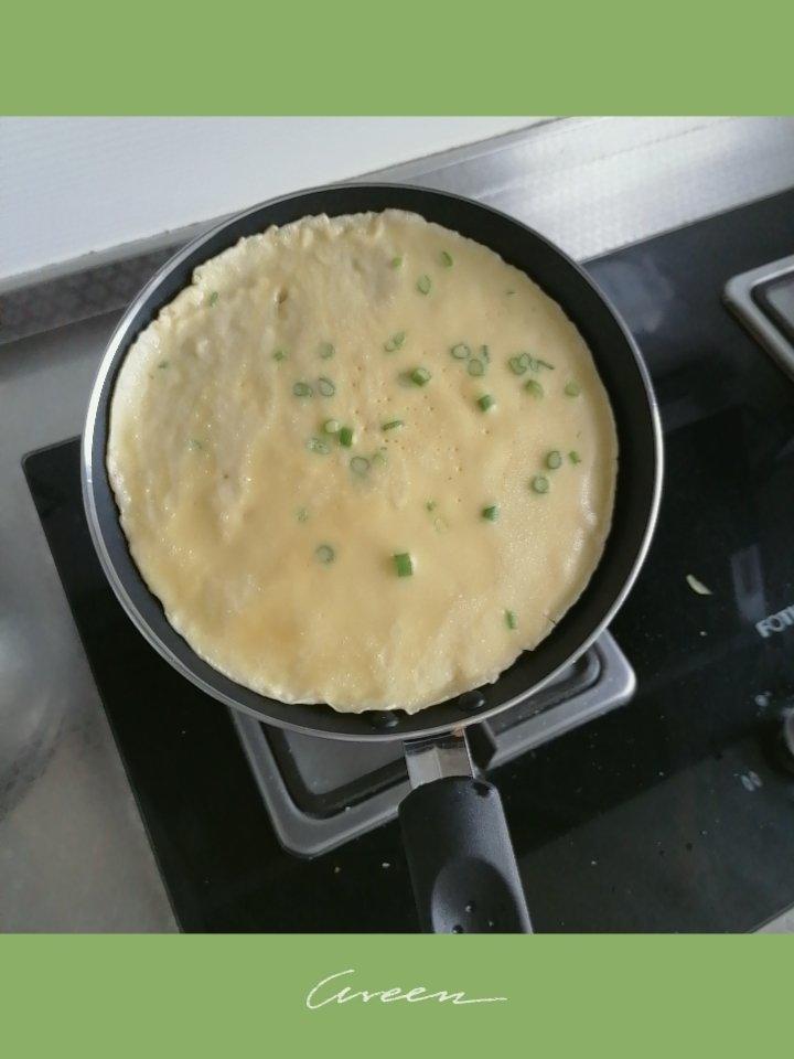 葱花蛋饼（快手营养早餐）