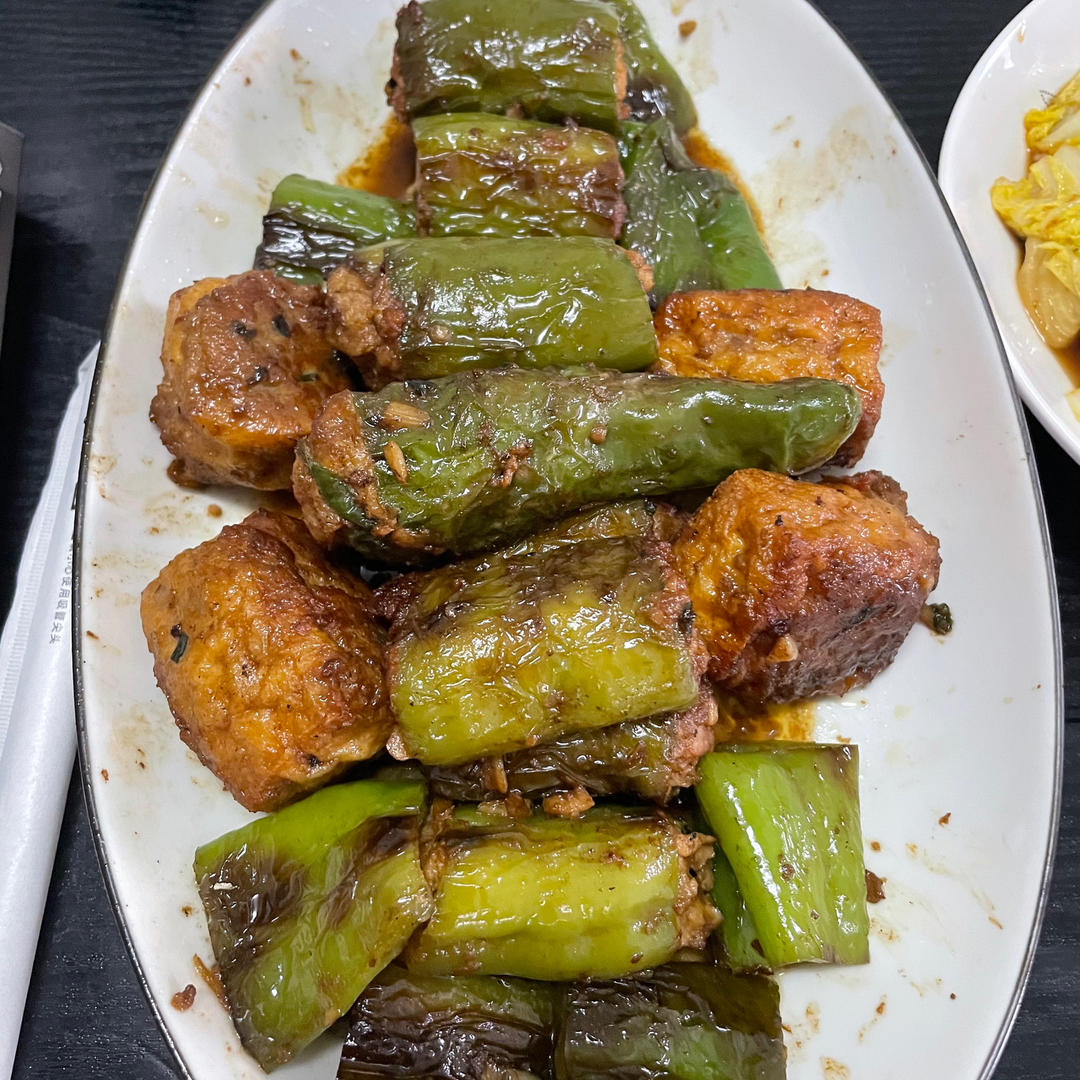 青椒酿肉