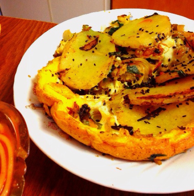 cclien做的西班牙土豆煎蛋饼