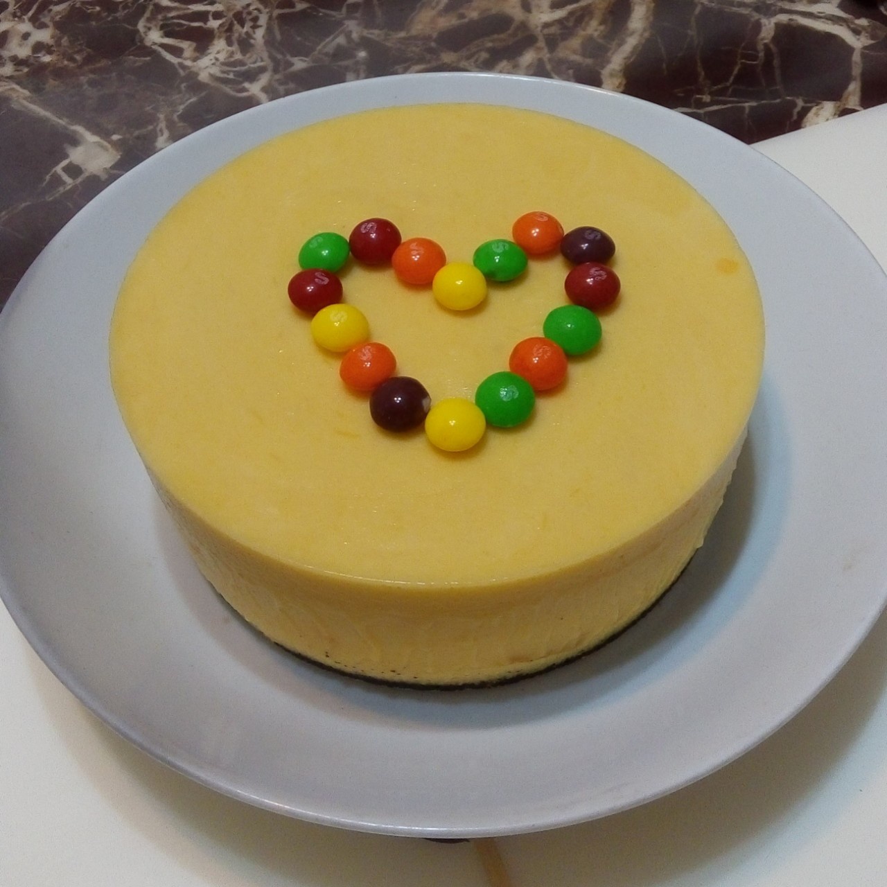 《Tinrry下午茶》教你做芒果流心慕斯（6寸配方）