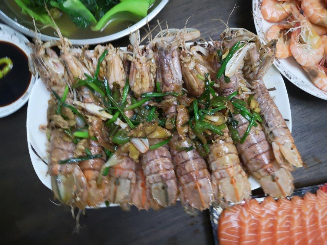 椒盐皮皮虾（非油炸）