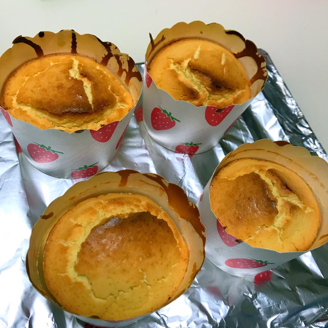 纸杯戚风蛋糕（空气炸锅版）