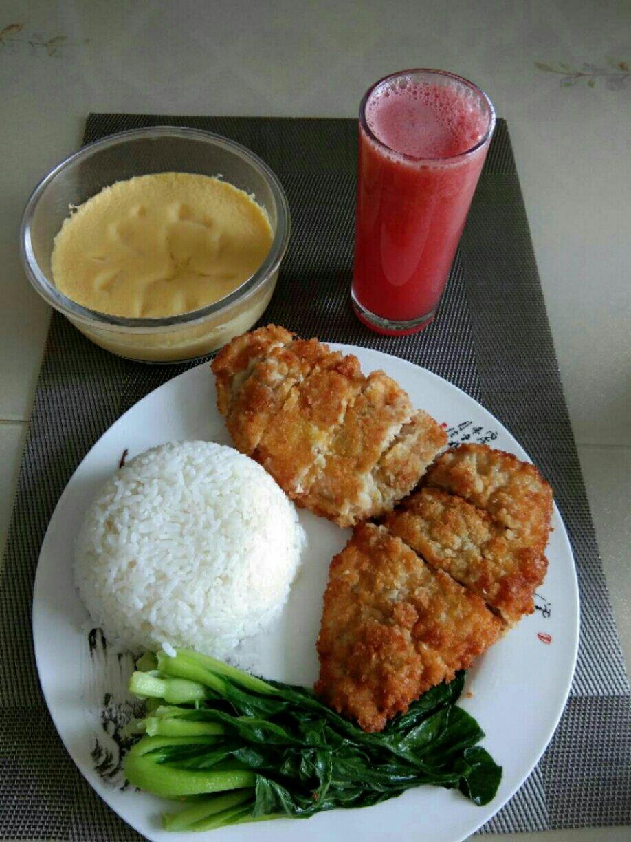 心意满满鸡排饭