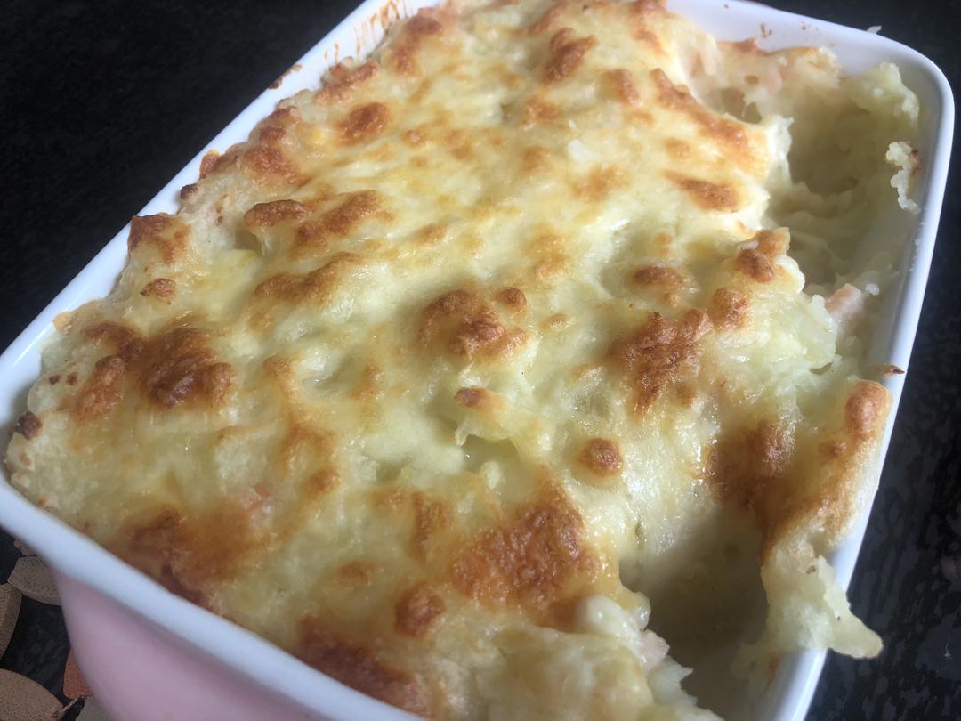 家庭烤箱芝士焗土豆