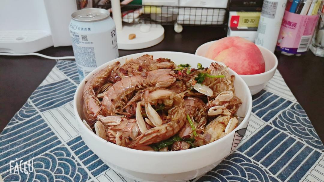 椒盐皮皮虾