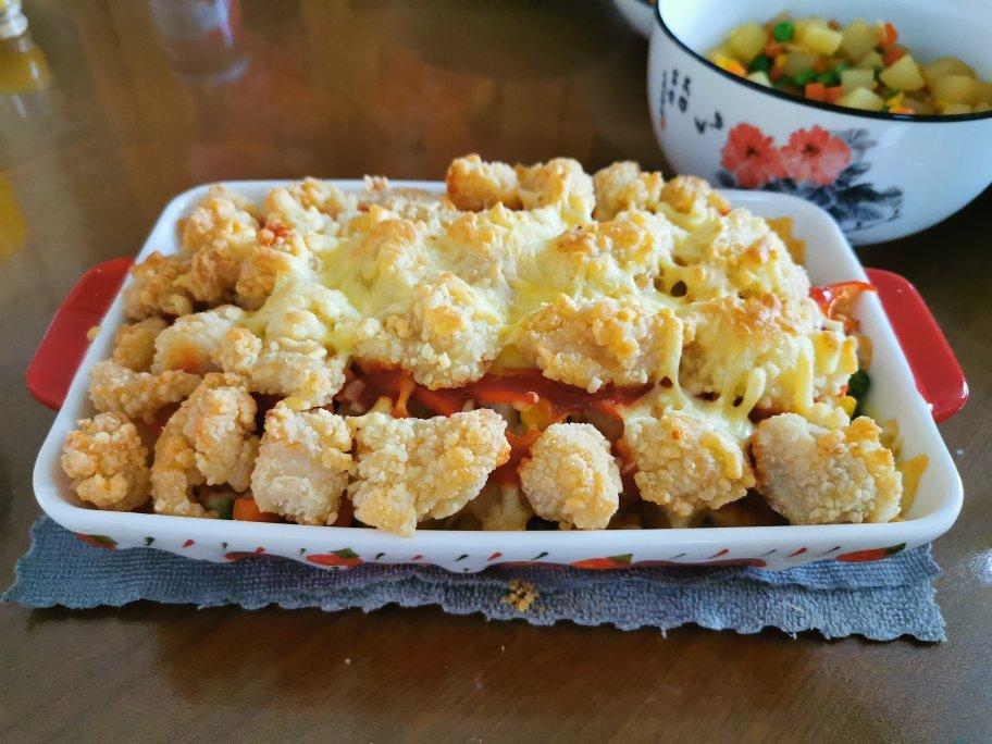 番茄鸡肉浓情焗饭【两人份】