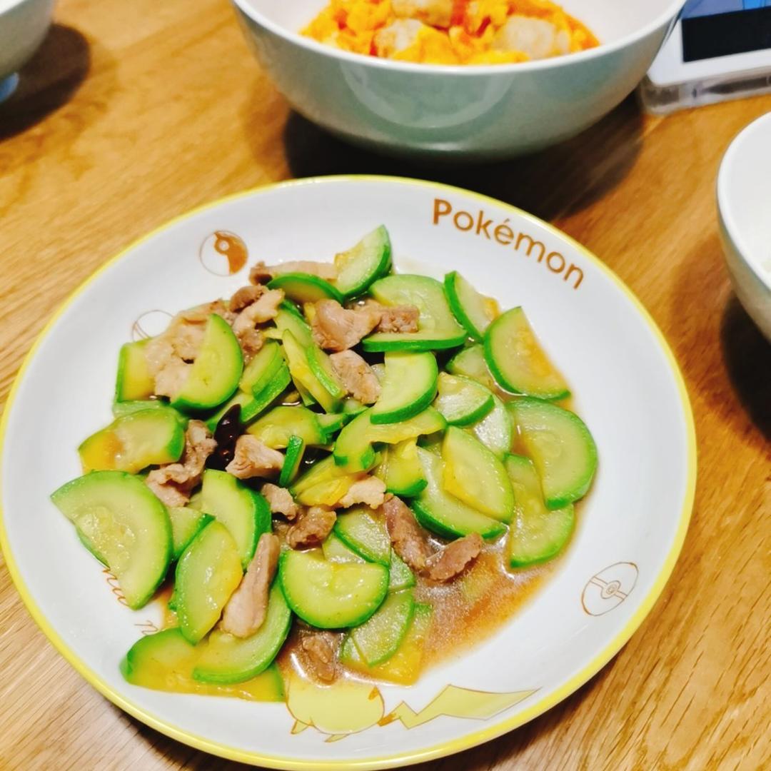 西葫芦炒肉