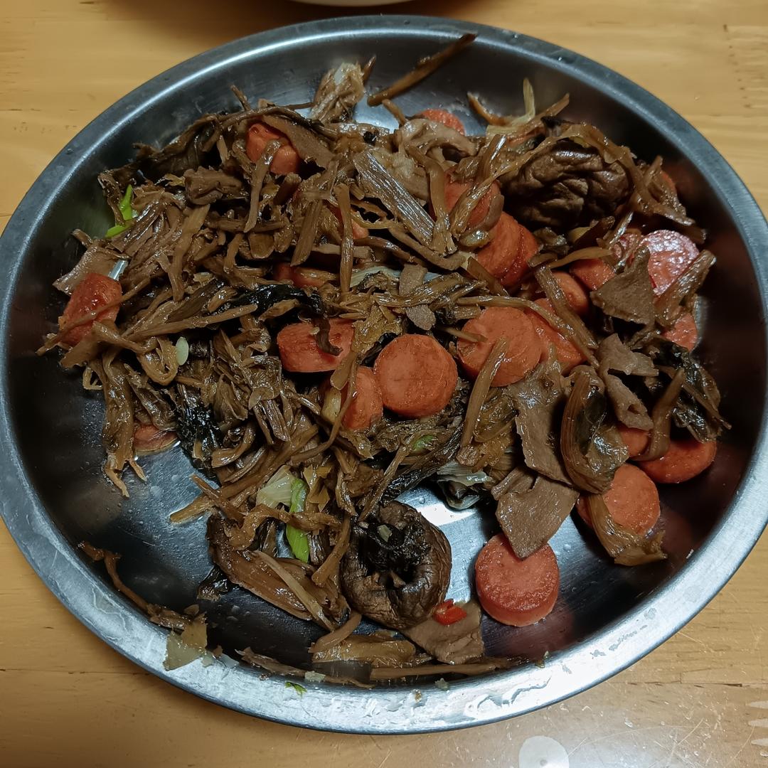 椒盐微辣火腿笋干菜雪里蕻干菜（椒爱水煮鱼油）