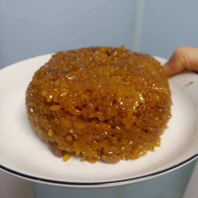 甜甜的红糖糯米饭