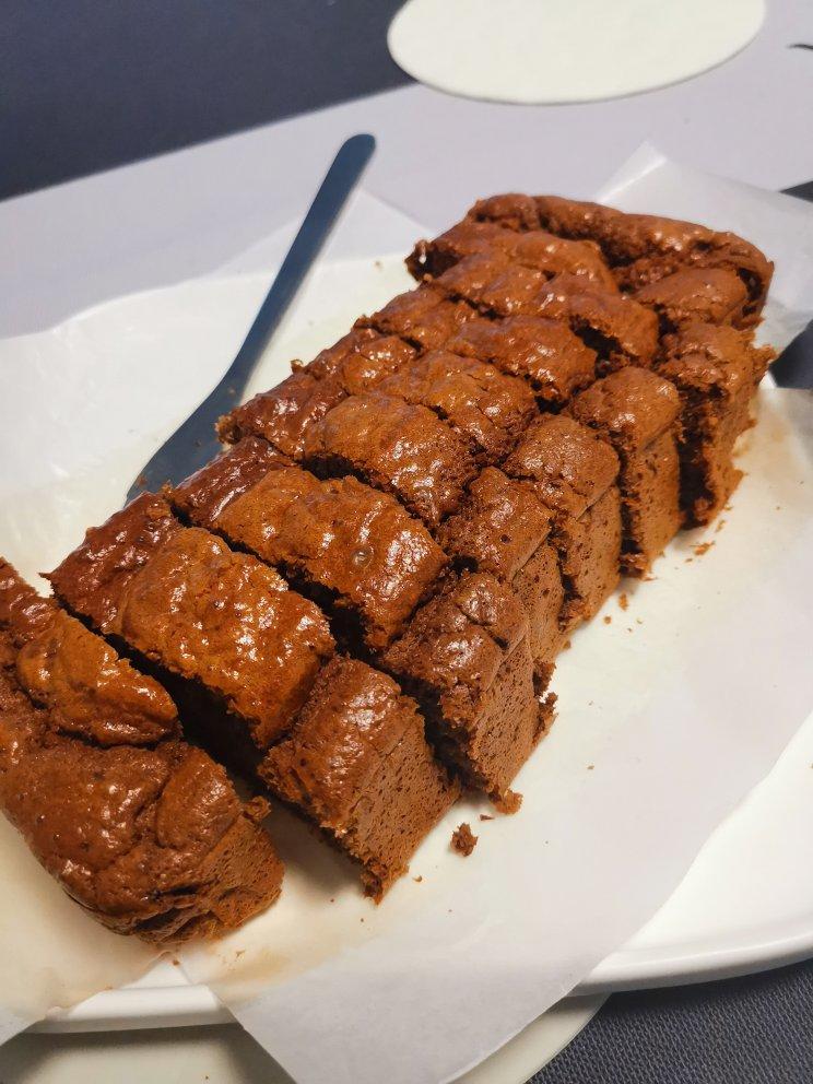 平平无奇的无糖无油巧克力蛋糕