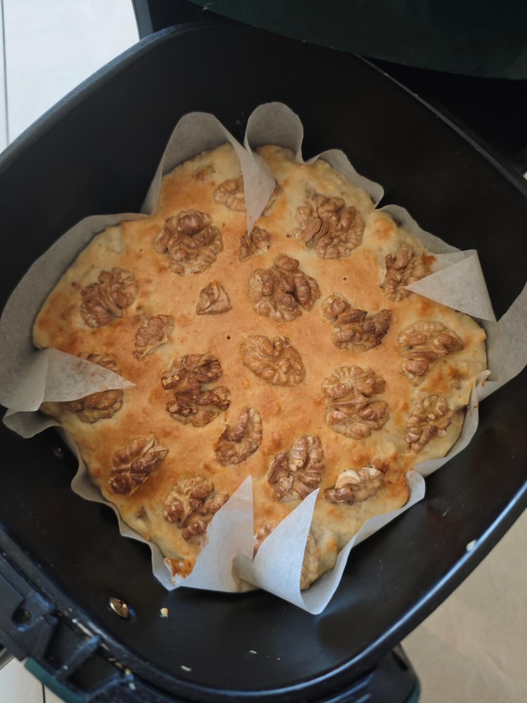 香蕉核桃蛋糕（低油少糖健康版）