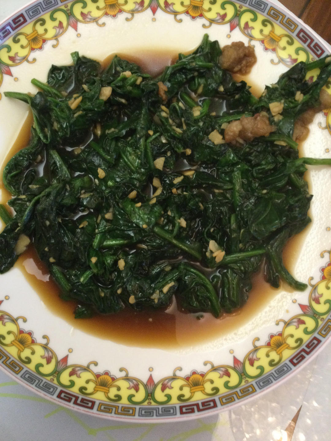 不涩口又嫩的清炒菠菜