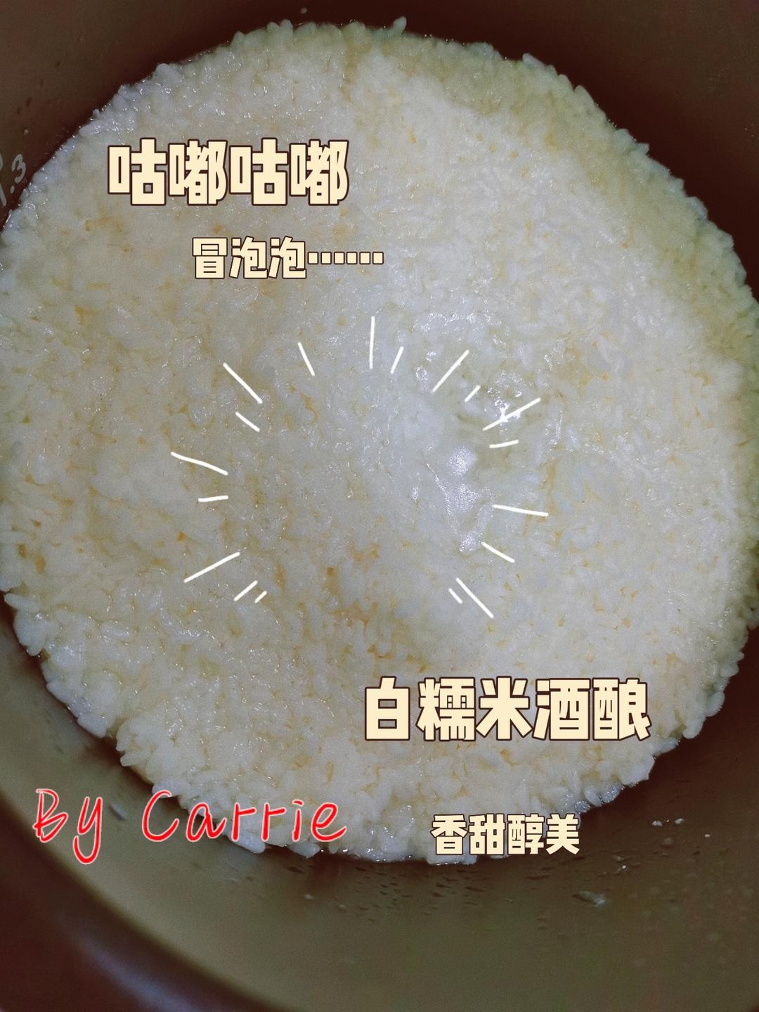 【视频6分钟自制米酒】电饭煲版
