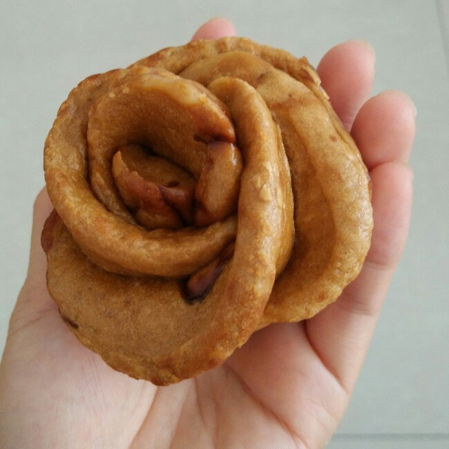 紫薯玫瑰花馒头
