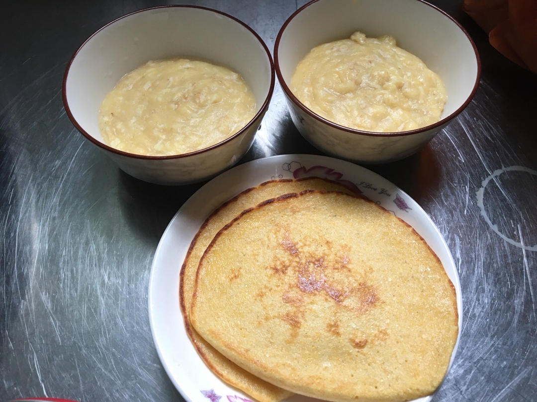 玉米饼（分分钟搞定简单早餐）