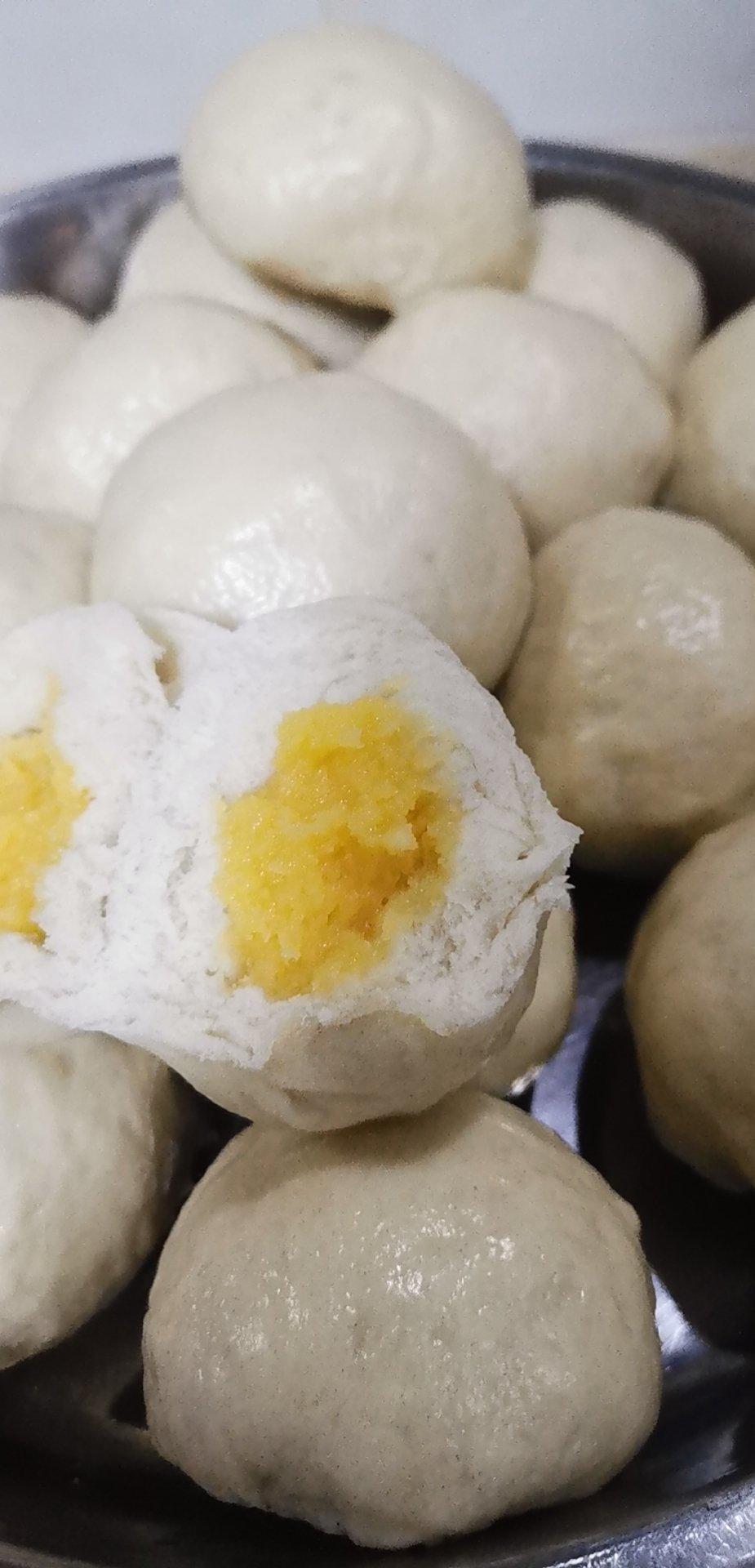 奶黄馅儿和奶黄包