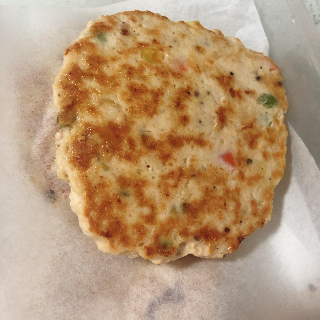 超详细の自制健康汉堡鸡肉饼｜烤箱版田园脆鸡堡#Healthymeals#
