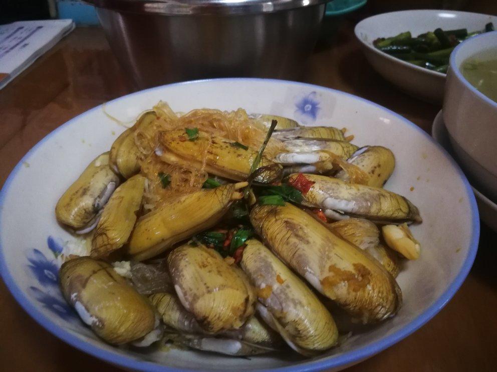葱油蛏子