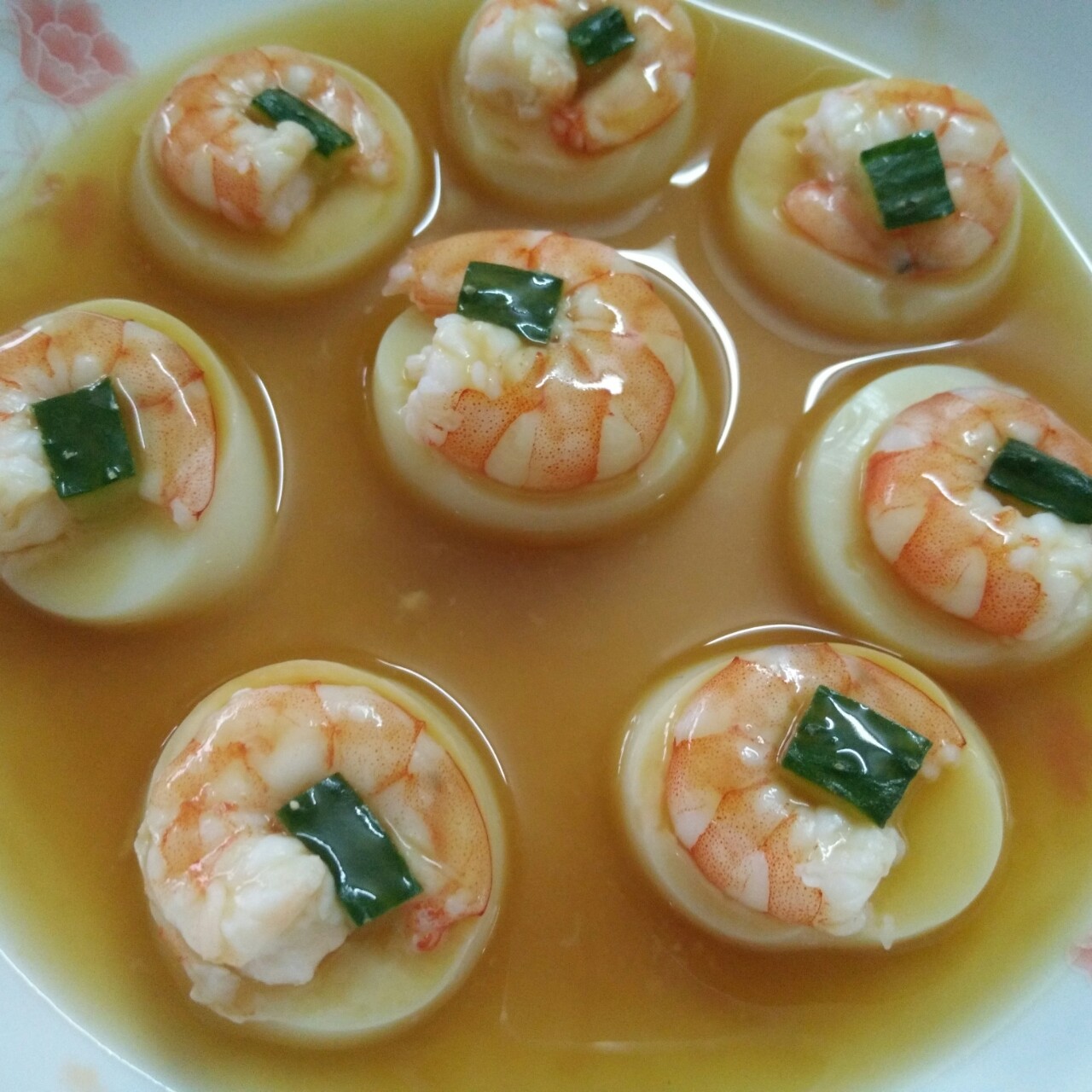 日本豆腐蒸虾仁