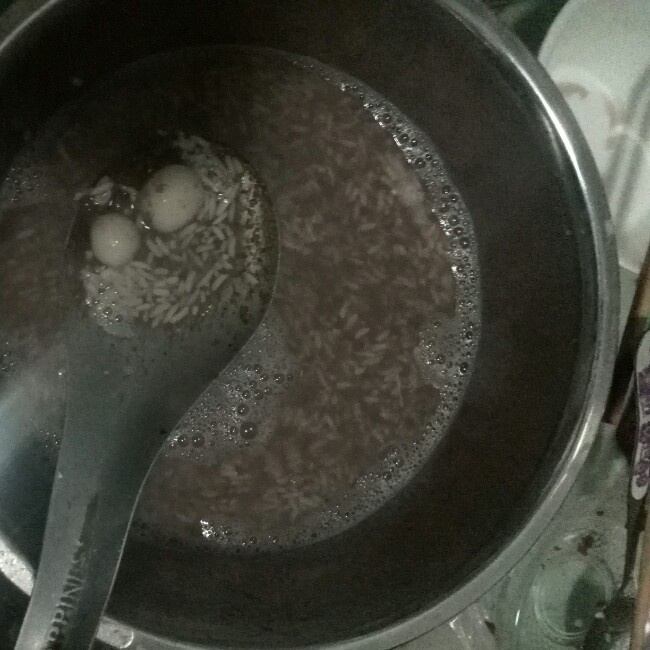 酒酿赤豆元宵