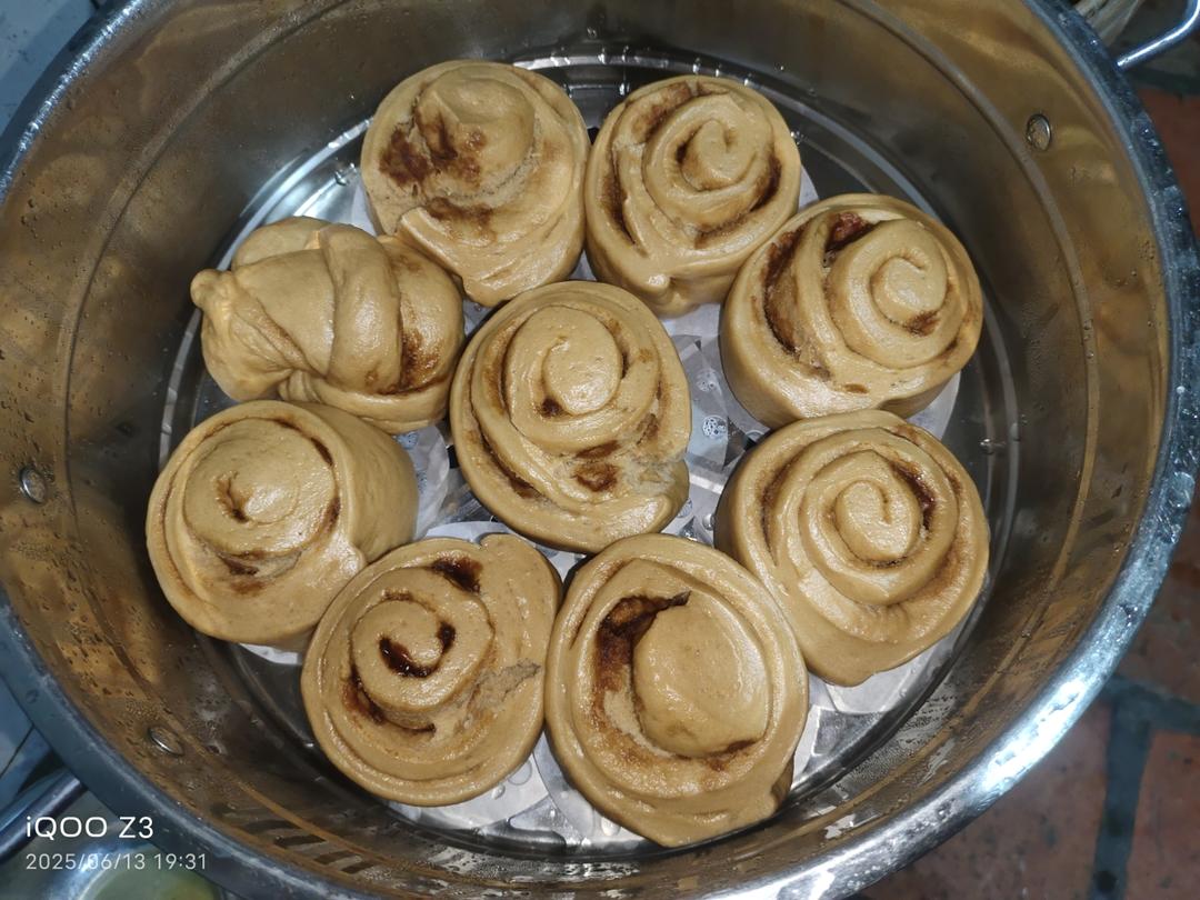 补血‼️好吃的红糖馒头卷‼️一次发酵‼️