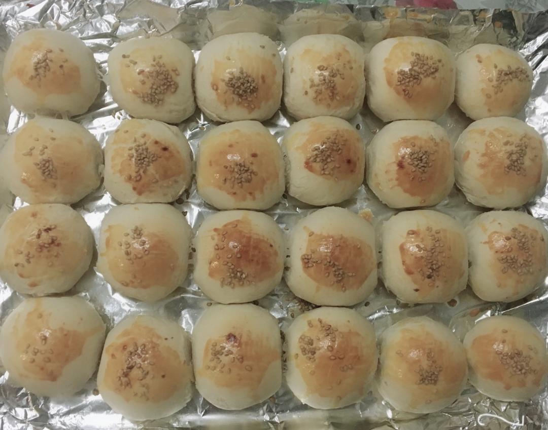 酥皮绿豆饼（酥到掉渣）