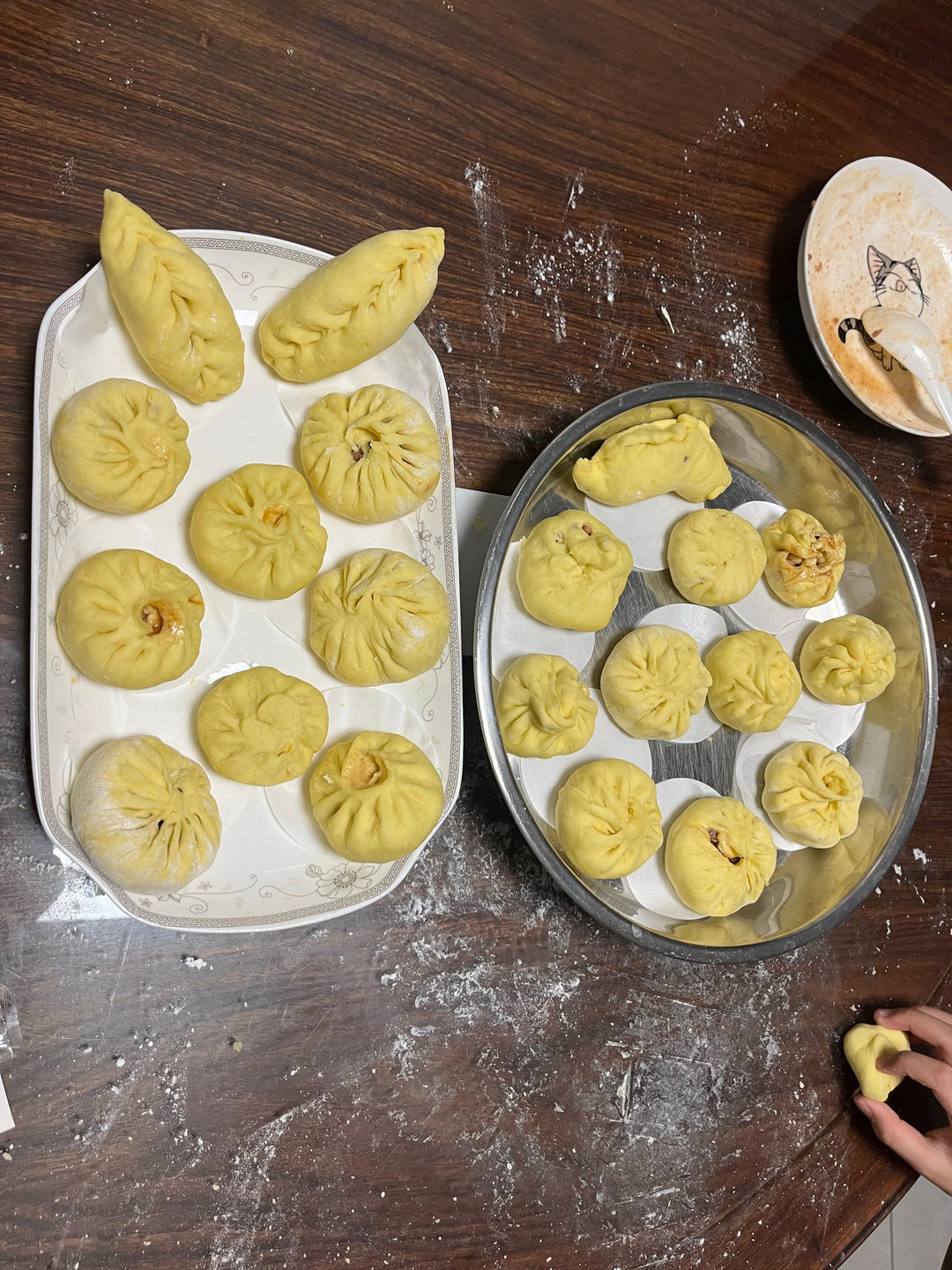 一次发酵肉包子