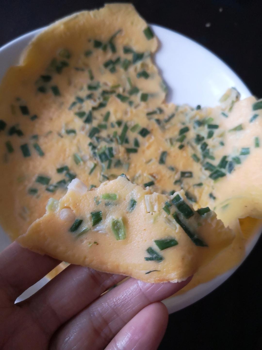 香葱鸡蛋饼