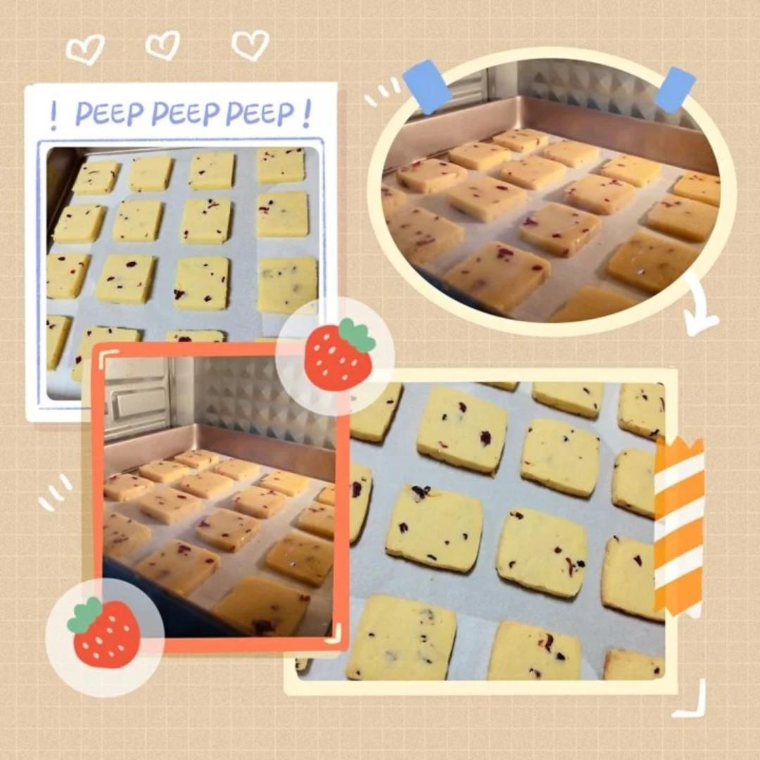 蔓越莓饼干 新手也不怕