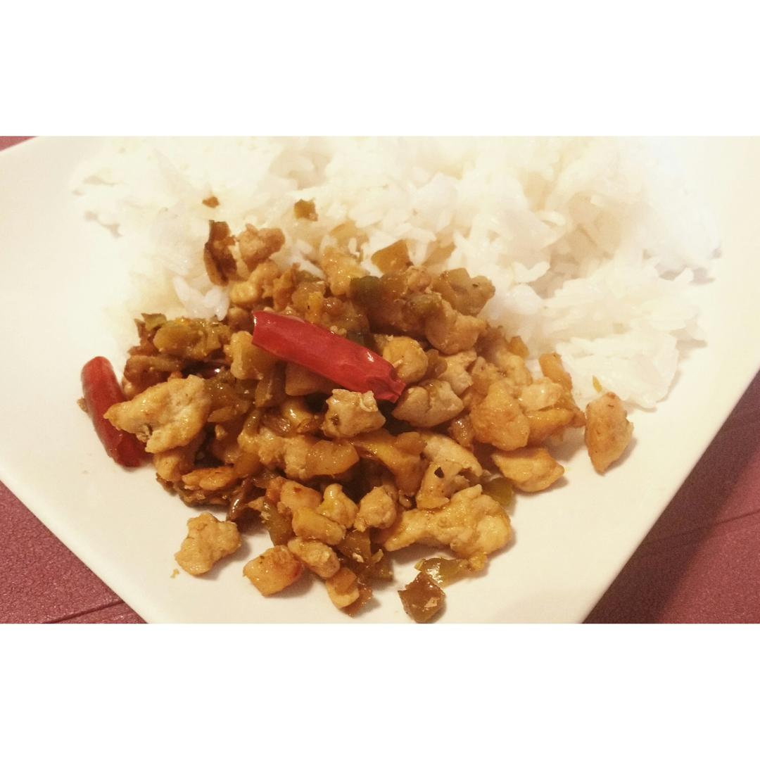 榨菜碎米鸡