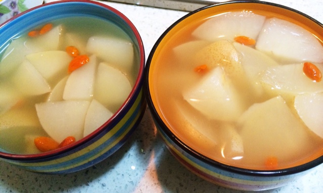 蜂蜜雪梨茶