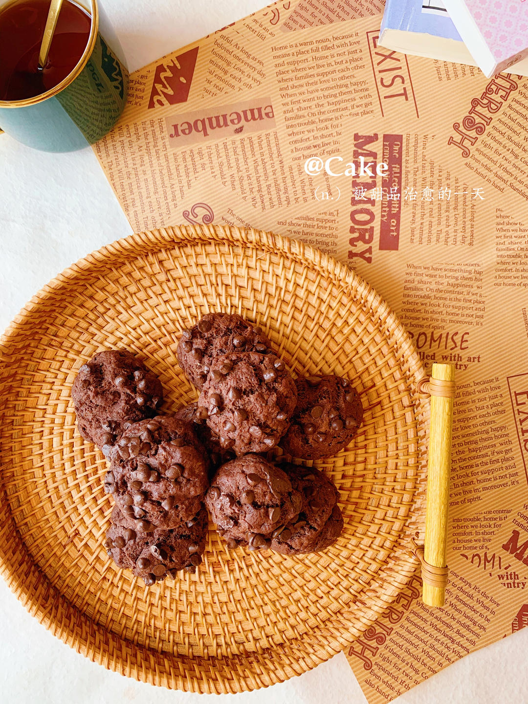 比趣多多还要好吃“巧克力豆曲奇饼干”