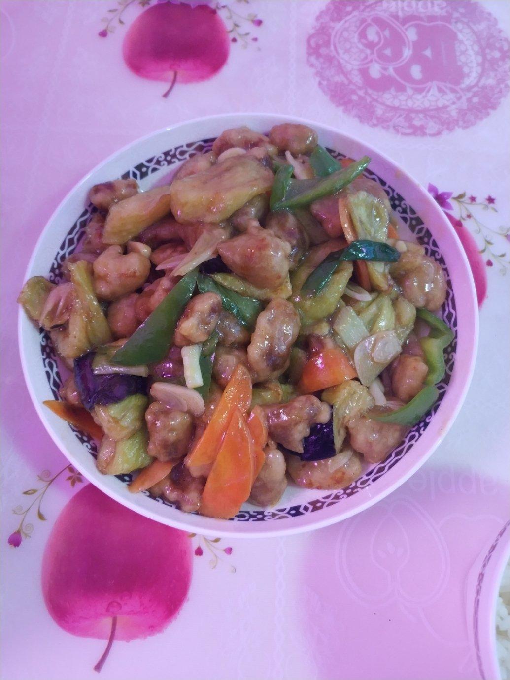 溜肉段烧茄子（东北硬菜呀哈哈）