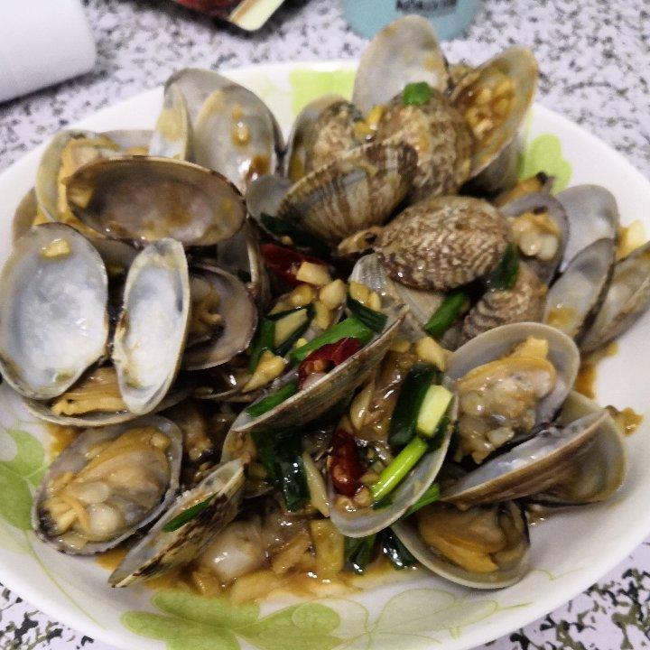 爆炒花甲