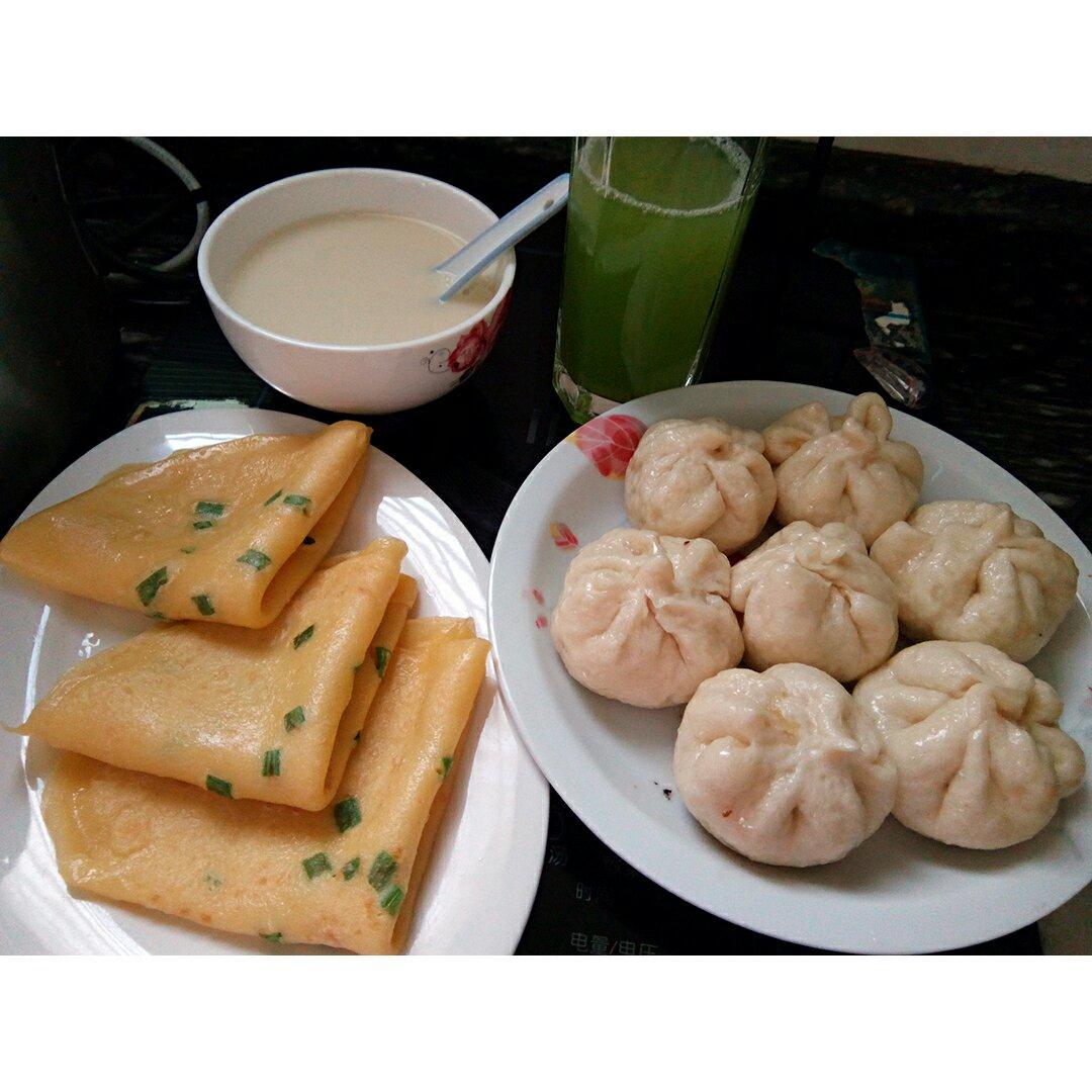 香葱鸡蛋饼