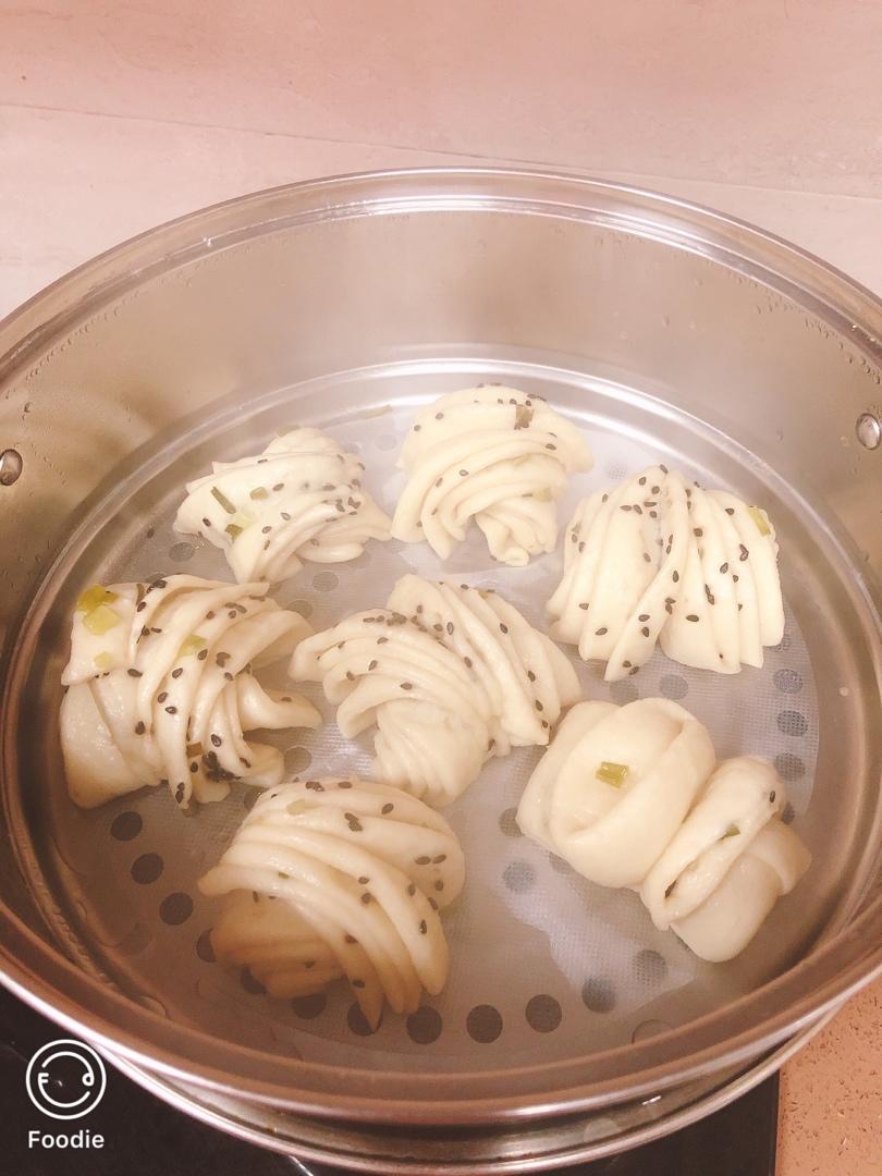 造型漂亮做法超简单的，花卷馒头