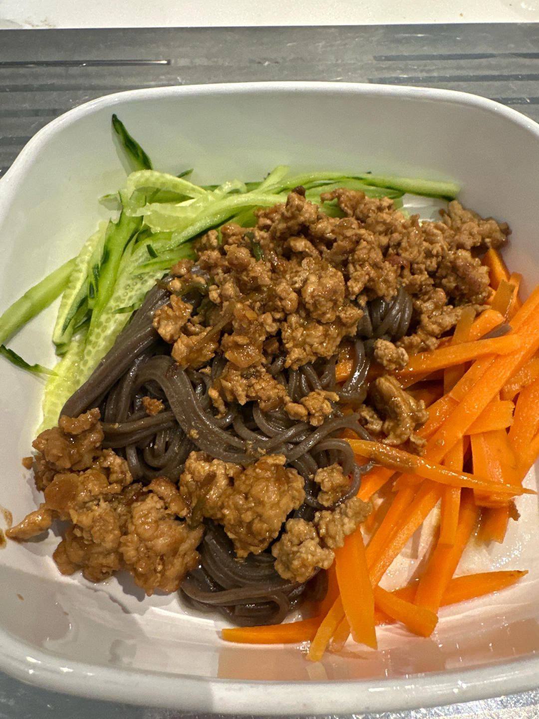 家常面~超简单又好吃的炸酱面🍜肉酱拌面