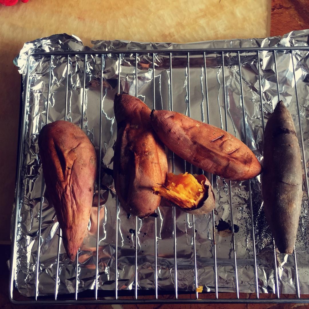 烤箱版烤地瓜秘籍