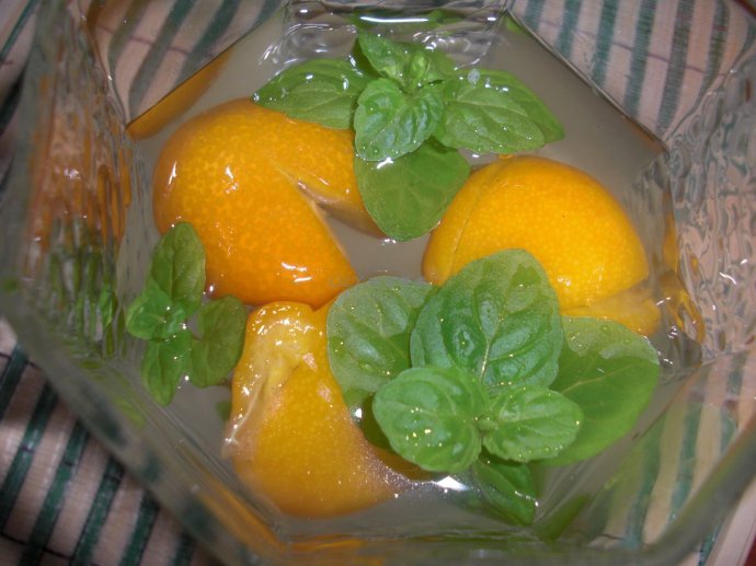 蜂蜜金桔薄荷橙子茶
