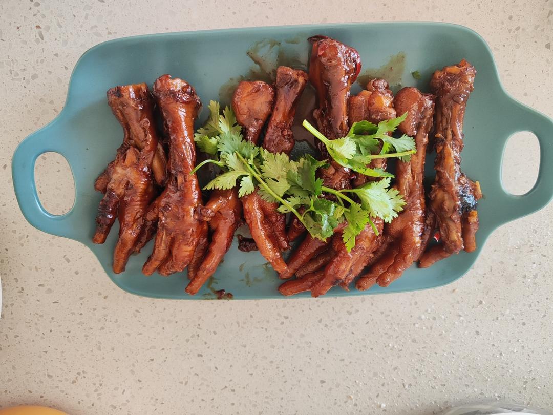 家常酱鸡爪