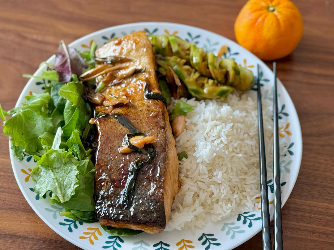 自家食谱｜照烧鲷鱼