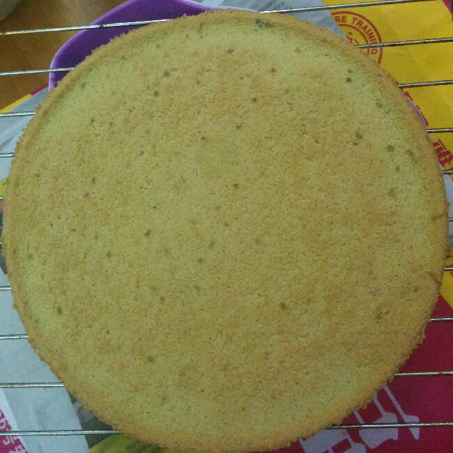 抹茶戚风蛋糕