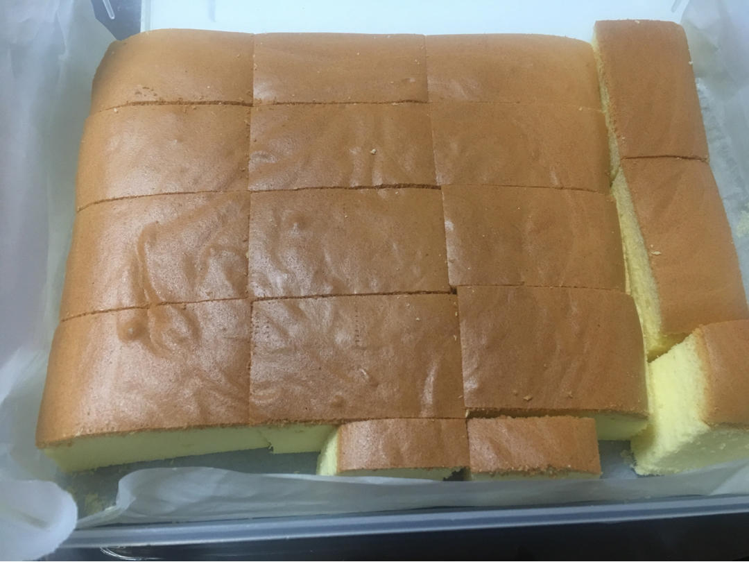 古早味蛋糕......烫面水浴法（28*28）