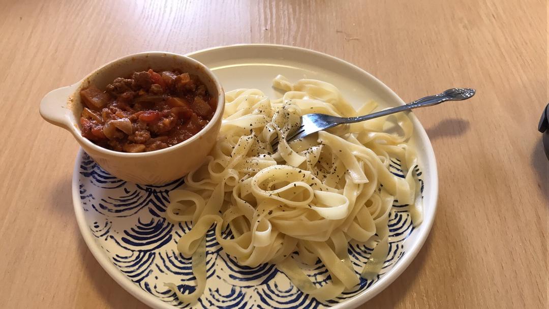 【曼食慢语】番茄肉酱意面