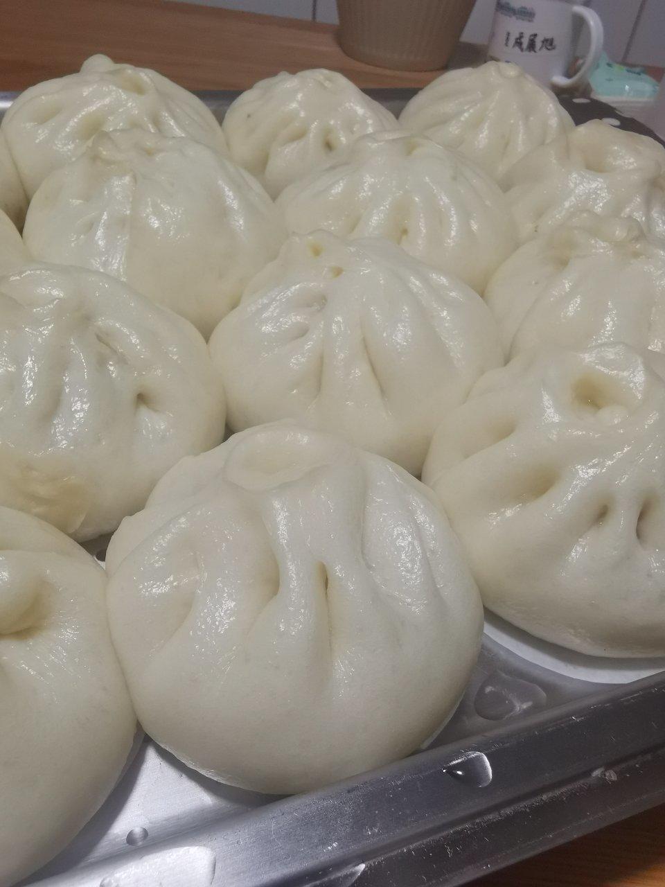 猪肉包子（附视频。一次性发酵。）