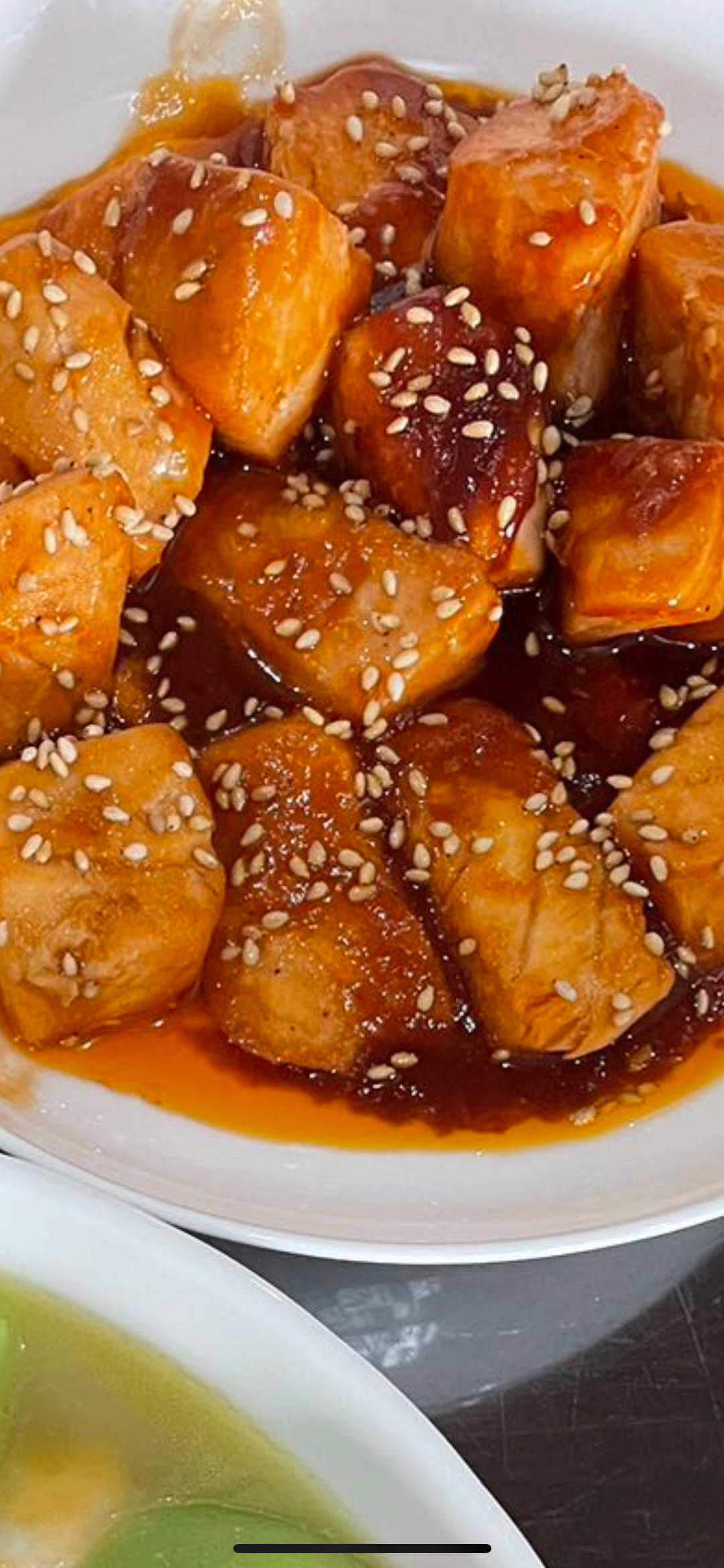 宝宝辅食～茄汁三文鱼
